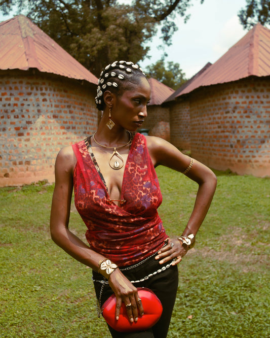 Reversible Draped Top